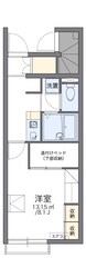 レオパレスリッチＭの物件間取画像